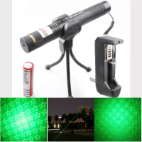Adjustable Focus Stars 532nm Green Beam Laser Pointer Suit(1mw,5mw)