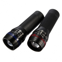 Adjustable Focus Zoom Led Lamp Light Torch Flashlight(3*aaa)