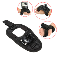 Adjustable Palm Wrist Band Hand Strap Mount For Gopro 1 2 3 3 Plus Xiaomi Yi Sj4000 Sj5000 Sjcam