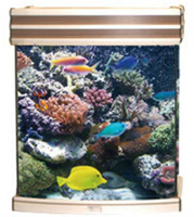 Adm Kolom Aquarium Horizon 75 Aluminium/elm #95;_42x48x50 Cm
