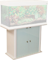 Adm Meubel Evasion 2 Glazen Deuren Wit #95;_101x40x70 Cm