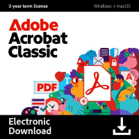 Adobe Acrobat Classic Multi 3yea (PC/Ma software