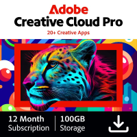 Adobe Creative Cloud Pro  12m//1 device software