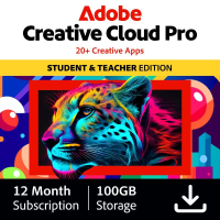 Adobe Creative Cloud Pro   12M/1device software