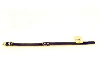 Adori Halsband Voor Hond Softleder Bruin 35x1,4 Cm