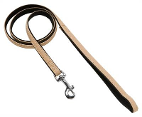 Adori Looplijn Voor Hond Art Buffalo Beige/zwart #95;_Medium/large 110x1,8 Cm