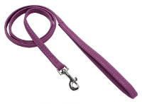 Adori Looplijn Voor Hond Artleder Buffalo Lavendel #95;_100x2,2 Cm