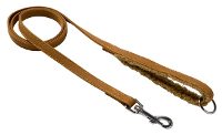 Adori Looplijn Voor Hond Vilt/lamskin Bruin/beige #95;_130x2,5 Cm