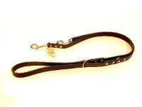 Adori Politielijn Voor Hond Softleder Bruin 300x1,8 Cm