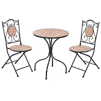ADRANO   Bistroset   Zwart   IJzer