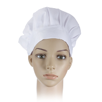 Adult Elastic White Chef Hat Baker Bbq Kitchen Cooking Hat Costume Cap