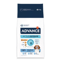 Advance Adult Medium Light met kip hondenvoer 2 x 12 kg