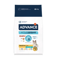 Advance Sterilized Sensitive High Protein met zalm kattenvoer 10 kg