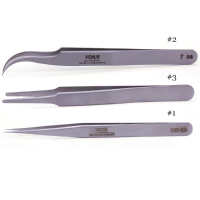 Advanced Swiss Stainless Precise Non Magnetic Steel Tweezer
