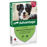 Advantage Nr. 250 Vlooienmiddel (10 tot 25kg) hond 1 verpakking