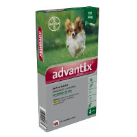 Advantix 40/200 voor honden 4 pipetten