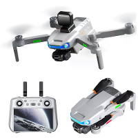 AE3 PRO MAX GPS 3KM Digitale FPV met 4K HD camera 3 assige EIS Mechanische Gimbal Obstakelvermijding 7 inch Aanraakscher