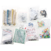 1900PCS Elektronische Componenten Kit Condensatoren Weerstanden Diodes Transistoren LEDs PCB's Uitgebreide Assortiment v