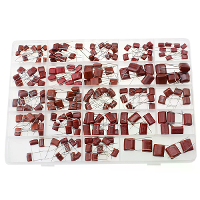 200PCS 23 Waarden CBB Condensator Assortiment Kit Gemistificeerd Polyester Film 400V 630V Hoge Spanning ±5% Tolerantie v