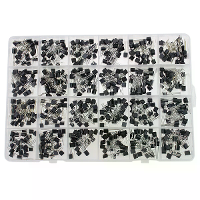 600PCS S9012 2N3901 NPN PNP Transistor Assortiment Kit TO 92 10V Hoge Kwaliteit Componenten Brede Compatibiliteit