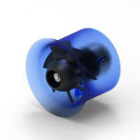 AEORC 27 mm 7 Blade EDF Ducted Fan Unit Met XDF2707 M1204 11500KV/14500KV Brushless Motor RC Power Combo voor RC Vast Vl