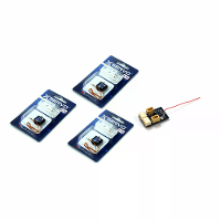 AEORC 3PCS Micro 1.7G Analoge Servo Met RX14 Mini 4CH Ontvanger Geïntegreerde 5A/1S Borstelloze ESC voor Micro Binnenvli