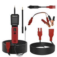 AERmotor P100 PLUS Elektrisch Systeem Tester met 5 verschillende Testadapters Automatische Accu Tester Auto Circuit Test