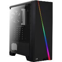 Aerocool Cylon tower behuizing 2x USB A 2.0, USB A 3.2 (5 Gbit/s), 2x Audio, Window kit
