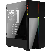 Aerocool Playa tower behuizing 2x USB A 3.2 (5 Gbit/s), 2x Audio, Window kit