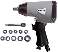 Aerotec 1/2″ ST 2009537 Pneumatische slagmoersleutel Gereedschapshouders: 1/2 (12.5 Mm) buitenvierkant Draaimoment (max.): 345 Nm Incl. Accessoires