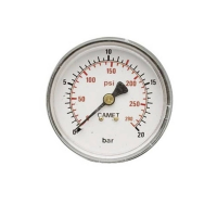 Aerotec 9052014 Perslucht manometer 1/4 (6,35 mm) 1 stuk(s)