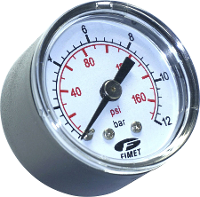 Aerotec Manometer Achterkant Schroefdraad (buiten) 1/8