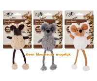 Afp Mouse Dangler Lamswol Met Catnip Assorti 16 Cm
