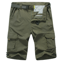 Afsjeep Large Size Outdoor Quick Drying Shorts Pants Summer Men's Casual Multi Pockets Shorts