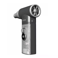 Afstandsbediening Ventilator 5000mAh Powerbank Verstelbare Windsnelheid LED Helderheid Digitale Weergave Snel Opladen vo