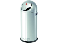 Afvalbak 50 L Hailo Kickmaxx Xl (ã X H) 350 Mm X 860 Mm Rvs Voetpedaal 1 Stuks