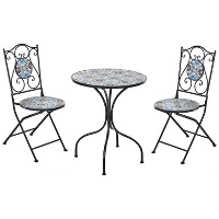 AGGIUS   Bistroset   Zwart   IJzer