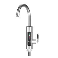 AGSIVO 3000 W 220 V Instant Elektrische Boiler Kraan Tap Tankless LED Digitale Display EU Plug voor Keuken Badkamer