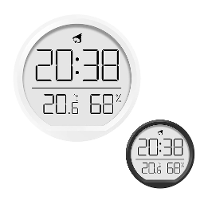 Elektronische Hygrometer Wekker Vouwbeugel LED Display Temperatuur Wand Bureauklok Voor Woonkamer Keuken Huisdecoratie