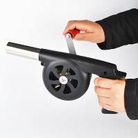 Outdoor Barbecueventilator Handmatige Luchtblazer Draagbare BBQ Grill Vuurbalgen Gereedschap Picknick Handleiding Barbec