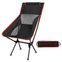 AGSIVO Outdoor Draagbare Opvouwbare Campingstoel Opklapbare Tuinstoel met Opbergzak voor Binnen en Buiten
