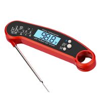 AGSIVO Snelle Directe Uitlezing Digitale Voedsel Vleesthermometer Waterdicht Voor BBQ Keuken Koken Grillen