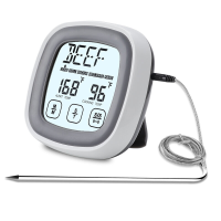 AGSIVO TS BN53 Touchscreen Digitale Vlees Voedsel Thermometer Direct Lezen Voedsel Thermometer Timer Alarm voor Koken /