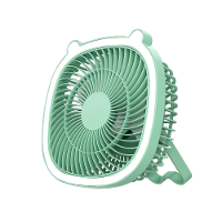 AGSIVO USB Bureauventilator Draagbare Desktop Koelventilator met 3 Snelheden Wind en LED licht voor Thuis / Kantoor / Ka