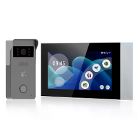 AHD R37 2 Draden Slimme Thuis Tuya Wifi 1080P Videointercom Videodeurbel met 7'' Touch Monitor Videodeurbel Deurcamera B