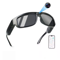 AI smartbril met camera 8MP 1080P HD 156 talen AI vertaling stemassistentie touchbediening UV400 oogbescherming lange ba