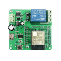 One Channel Relay ESP32 WROOM Ontwikkelbord Enkel Relais Module DC 7 60V Voedingsbron voor Huishoudelijke Toebehoren