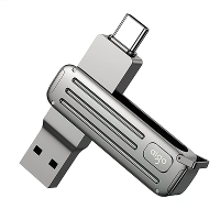 Aigo W381 USB3.2 Gen1 Flash Drive USB A & Type C 256GB 128GB 220MB/s Snelle Speed Pendrive U Schijf voor Telefoon Laptop