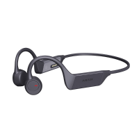 AirAux AA BTS7 True Bone Conduction Oortelefoon Bluetooth 5.3 ENC Annulering 360 ° Flexibel magnetisch opladen 32GB Gehe