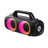 AirAux AA DH1 50W TWS Bluetooth V5.1 Luidspreker 360° Bas 4500mAh Batterij RGB effect IPX5 Waterdicht 2.0KG Lichtgewicht